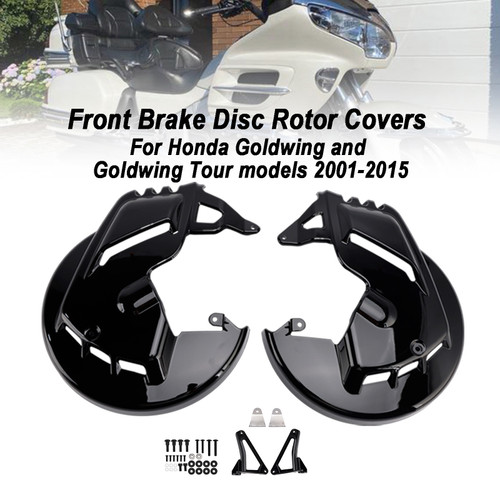 2013-2015 Honda F6B Front Brake Disc Rotor Covers Black Generic