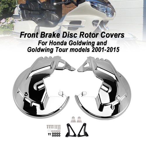 2013-2015 Honda F6B Front Brake Disc Rotor Covers Chrome Generic