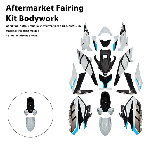 2025-2026 Yamaha TMAX560 Aftermarket Fairing Kit Bodywork#105 Generic