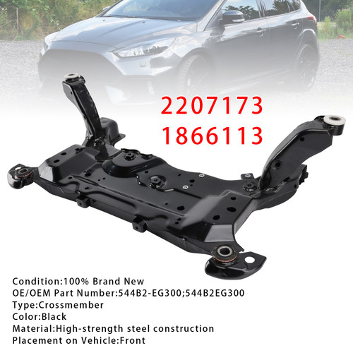 2010-2020 Ford Focus MK3 Front Subframe Crossmember 2207173 1866113 Generic