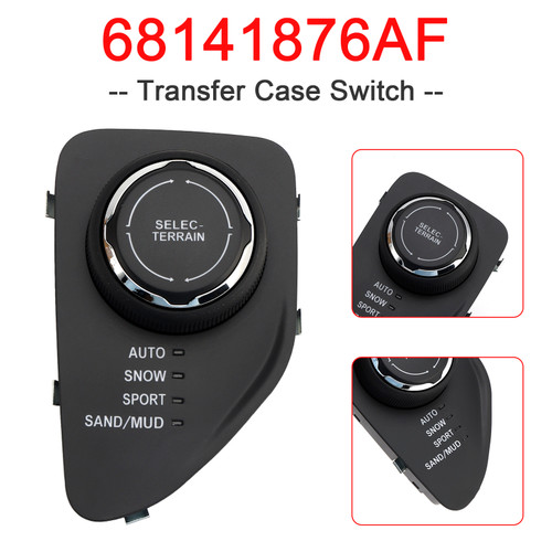 2014-2019 Jeep Cherokee Transfer Case Switch 68141876AF 68141876AE Generic