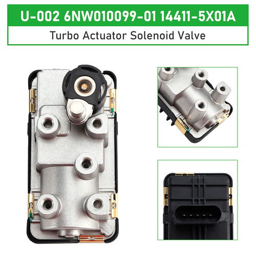 Nissan Navara Frontier/Pathfinder 2.5 Turbo Actuator Solenoid Valve U-002 6NW010099-01 Generic