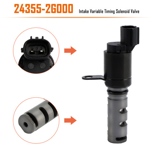 2010-2014 Hyundai Santa Tucson 2.0L 2.4L L4 Intake Variable Timing Solenoid Valve 24355-2G000 Generic