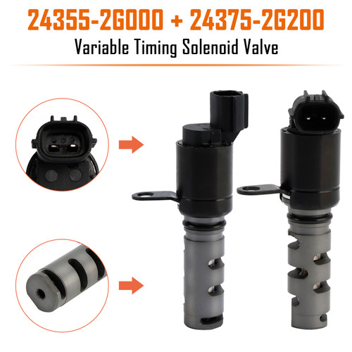 2010-2014 Hyundai Santa Tucson 2.0L 2.4L L4 Intake & Exhaust Variable Timing Solenoid Valve Generic