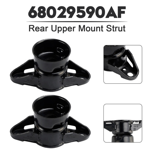 2011-2022 Dodge Durango 2pcs Rear Upper Mount Struts 68029590AF Generic