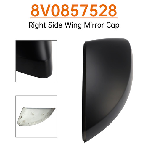 2014-2019 Audi A3/S3/Rs3 Models Right Side Wing Mirror Cap 8V0857528 Generic