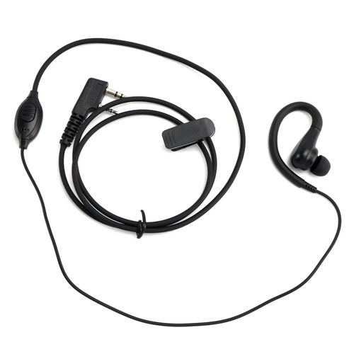 K-030-626 Earhook Headset For TK-208 TK-220 TH-D7 TH-F6 RPU416A KG-UVD1 TG-K4AT