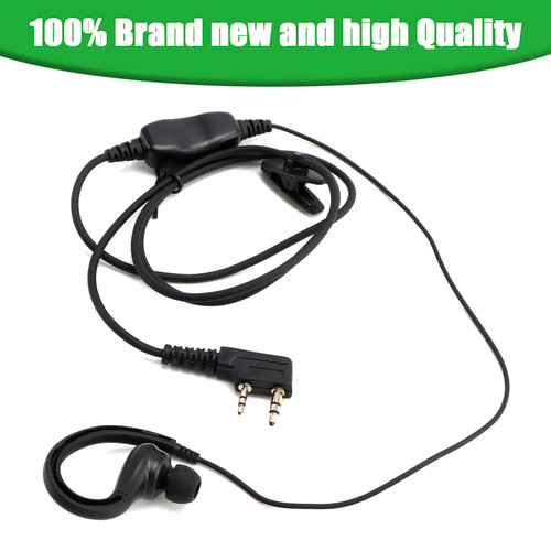 K-029 Two-Color 636 Earhook Headset For TK-208 TH-D7 RPU416A KG-UVD1 TG-K4AT