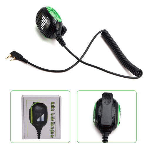 K-SM26 Microphone Speaker for TK-208 TH-D7 RPU416A KG-UVD1 TG-K4AT PX-777 Green