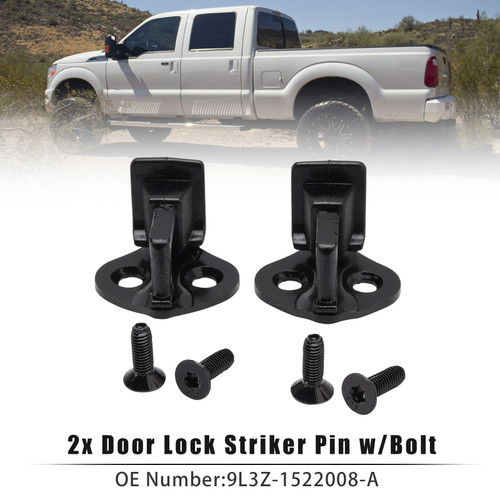 1999-2016 Ford F-150 & F-250 F-350 Super Duty  2x Door Lock Striker Pin w/Bolt Generic