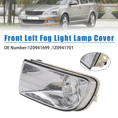 2004-2008 Skoda Octavia II Front Left Fog Light Lamp Cover 1710525 93357465 Generic