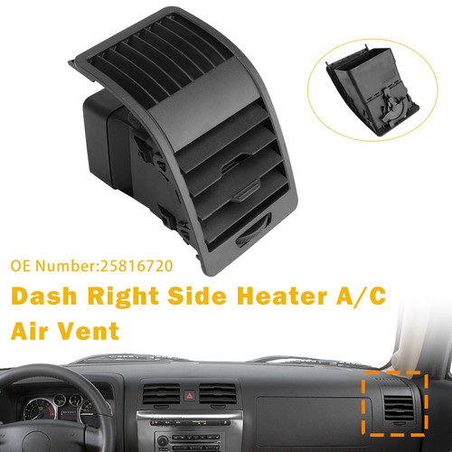 2006-2010 Hummer H3 H3T Dash Dash Right Side Heater A/C Air Vent Outlet Grille 25816720 Generic