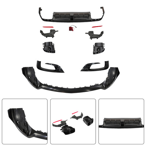 2014-2017 Mercedes Benz S-Class W222 S63/S65 S500 S550 S600 Body Kit Bumper Generic