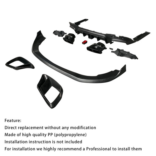 2018-2020 Mercedes Benz S-Class W222 S63/S65 Body Kit Bumper Generic