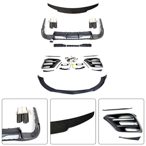 2021-2023 Mercedes Benz S-Class W223 S450 S500 S580 Body Kit Bumper Generic