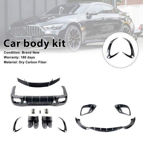 2021-2026 Mercedes Benz AMG GT63 X290 Carbon Fiber Bumper Body Generic