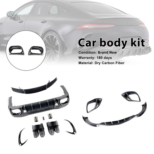 2021-2026 Mercedes Benz AMG GT63 X290 Carbon Fiber Bumper Body Generic