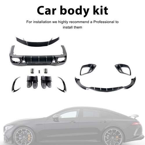 2021-2026 Mercedes Benz AMG GT63 X290 Carbon Fiber Bumper Body Generic