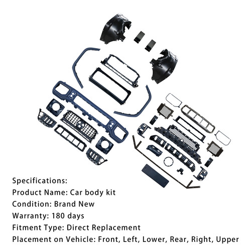 2025+ Mercedes Benz G-CLASS W465 Body Kit Bumper G63 AMG Style Generic