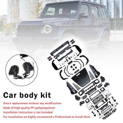 1993-2018 Mercedes Benz G-CLASS W463 G500 G550 G350 G55 G63 G65 Body Kit Bumper W465 G63 D AMG Style Generic