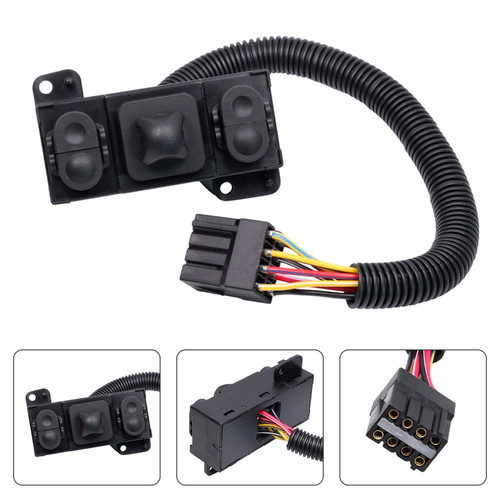 1993-2012 Ford E150 E250 E350 E450 E550 Power Seat Switch Left Control Switch F65Z14A701AA Generic