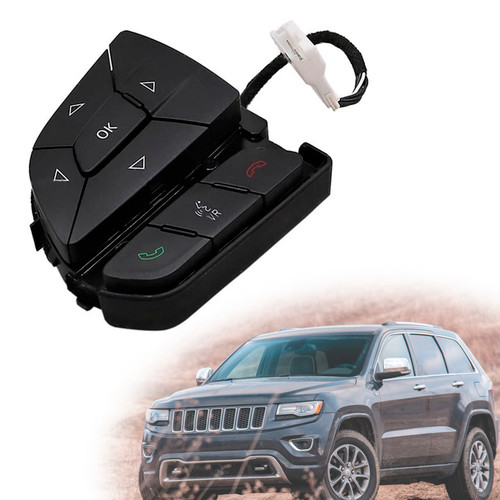 2014-2021 Grand Cherokee Steering Wheel Radio Control Button Switch 68159639AC Generic