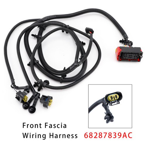 2019 Jeep Cherokee Front Fascia Wiring Harness 68287839AC Generic