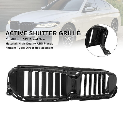 2021-2023 BMW 5 series Front Radiator Active Grille Air Shutter W/Motor 51119498612 Generic