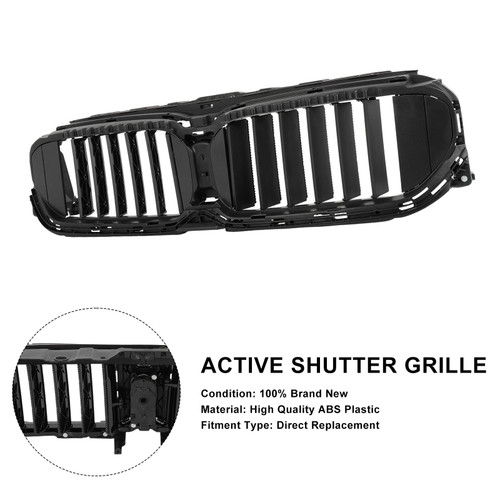 2021-2023 BMW 5 series Front Radiator Active Grille Air Shutter W/Motor 51119498612 Generic