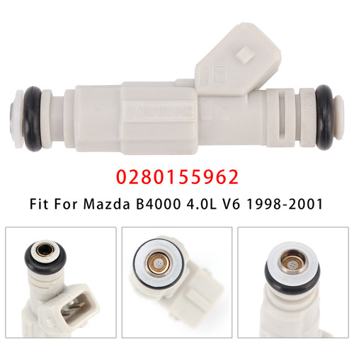 1998-2000 Ford Ranger 4.0L V6 1Pcs Fuel Injector 0280155962 Generic