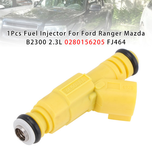 2004-2006 Ford Ranger 2.3L L4 1Pcs Fuel Injector 0280156205 FJ464 Generic
