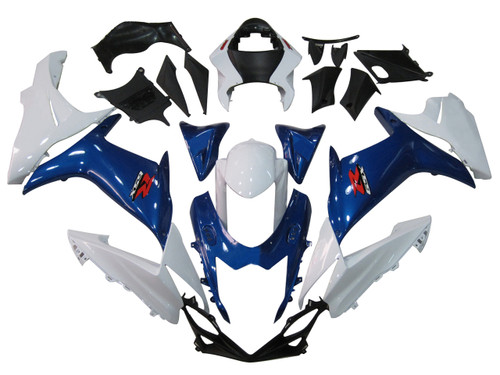 Fairings Plastics Suzuki GSXR600 GSXR750 K11 Blue White GSXR (2011-2014)