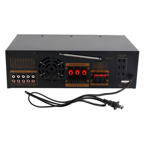 3000W Stereo HiFi Power Amplifier 5.1Channel Subwoofer Bluetooth Amplifier Audio