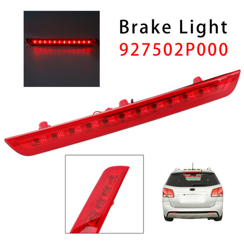 2011-2015 KIA Sorento LED High 3rd Third Brake Stop Light Lamp 927502P000 Generic