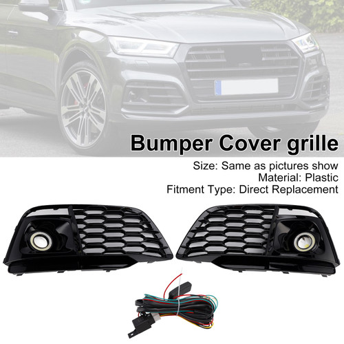 2018-2022 AUDI SQ5 Q5 Sline Fog Light Grille Cover 80A807680L Generic