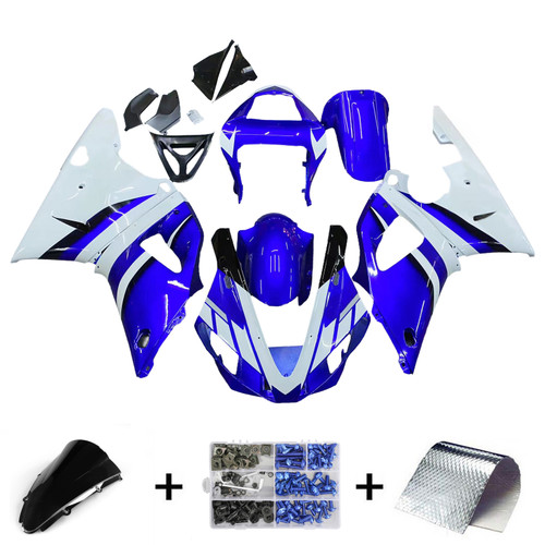 Injection Fairing Kit Bodywork Plastic ABS fit For Yamaha YZF 1000 R1 2000-2001