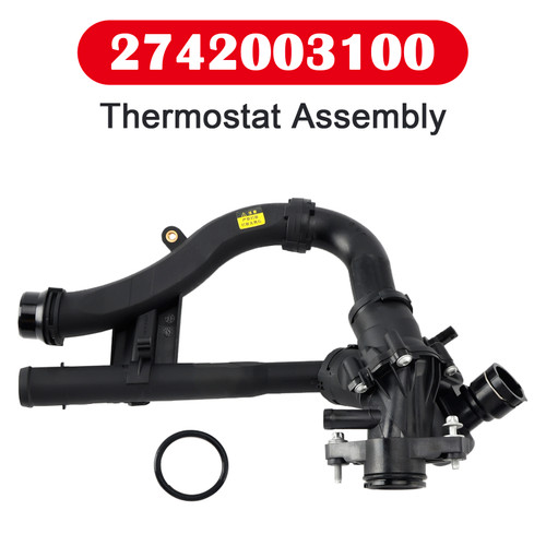 2015-2019 Mercedes Benz W205 W212 M274 C300 E300 Thermostat Assembly 2742003100 Generic