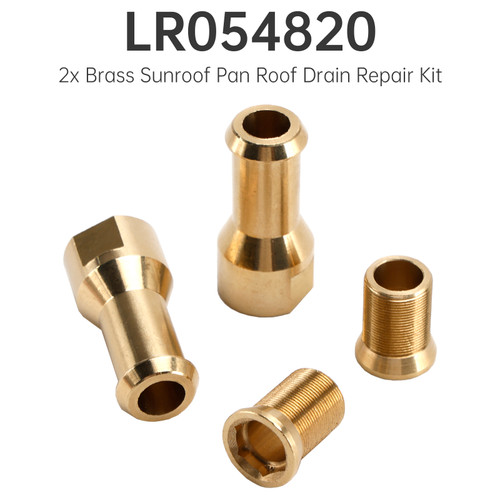 2005-2012 Land Rover Range Rover L405 2x Brass Sunroof Pan Roof Drain Repair Kit LR054820 Generic
