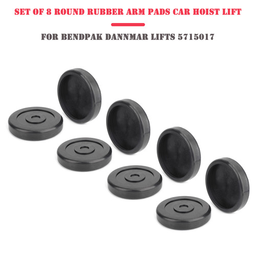 BendPak Dannmar Lifts Set of 8 Round Rubber Arm Pads Car Hoist Lift 5715017 Generic