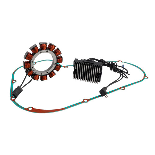 Stator Regulator Rectifier & Gasket for Big Twin EVO FL FX 1981-1988 29965-81