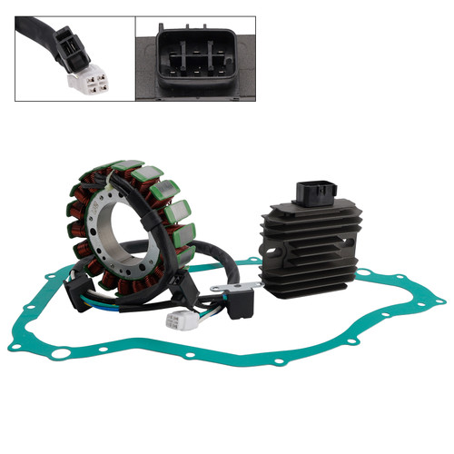2002-2007 Suzuki LT-A500F Vinson 4x4 Automatic Generator Stator Regulator Rectifier Gasket Set Generic