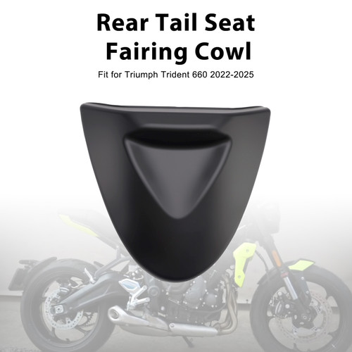 2022-2025 Trident 660 Rear Tail Seat Fairing Cowl Cover Matte Black Generic