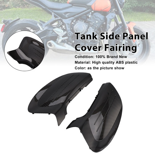 2022-2025 Triumph Trident 660 Tank Side Panel Cover Fairing Carbon Generic
