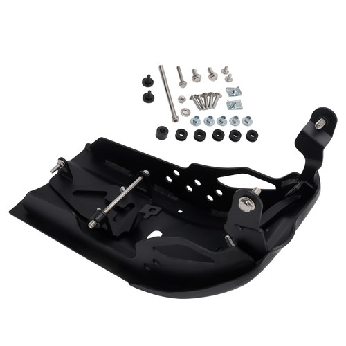 2025-2026 Thruxton 400 Aluminum Sump Guard Skid Bash Plate Black Generic