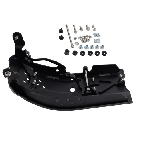 2025-2026 Thruxton 400 Aluminum Sump Guard Skid Bash Plate Black Generic