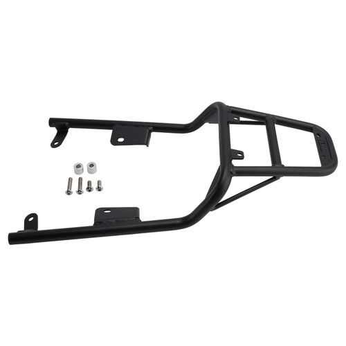 2025-2026 Kawasaki W230 Meguro S1 Rear Rack Luggage Carrier Black Generic