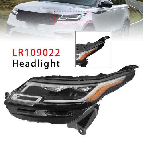 2018-2023 Land Range Rover Velar Front Left LED Headlight LR109022 Generic