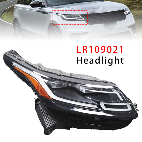 2018-2023 Land Range Rover Velar Front Right LED Headlight LR109021 Generic