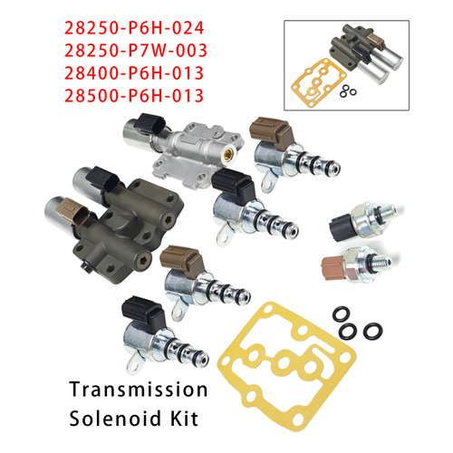 1998-2007 Honda Accord Odyssey Pilot TL CL MDX Transmission Solenoid Kit 28250-P6H-024 Generic