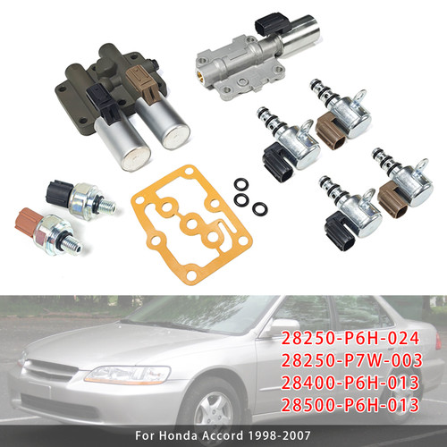 1998-2007 Honda Accord Odyssey Pilot TL CL MDX Transmission Solenoid Kit 28250-P6H-024 Generic